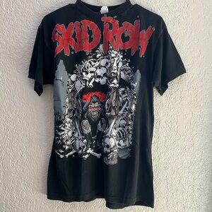 Skid Row “Slave to the Grind” 1991 tour tee Size L vintage rock band